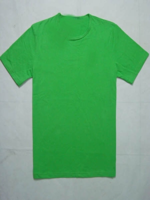 Green men style short tee - Click Image to Close